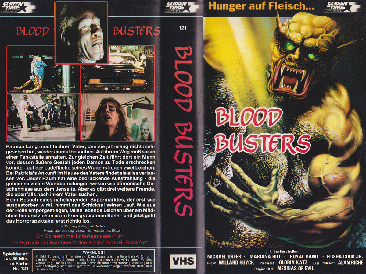 Blood Busters (VHS - 1985 - DE)
