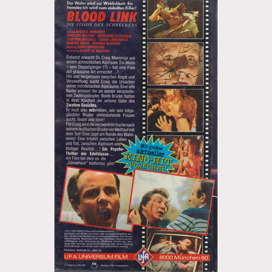 Blood Link - Blutspur (VHS - 1987 - DE)