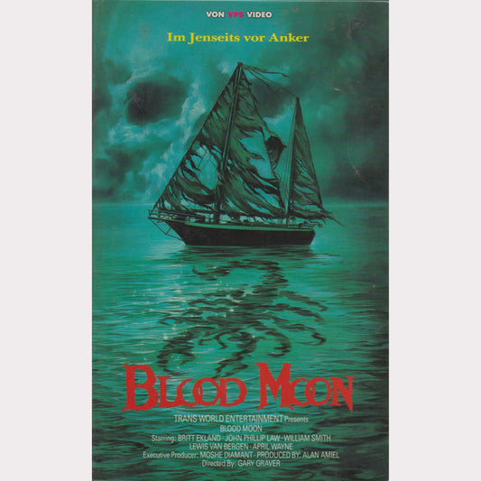 Blood Moon VPS Video 1988 VHS Cover