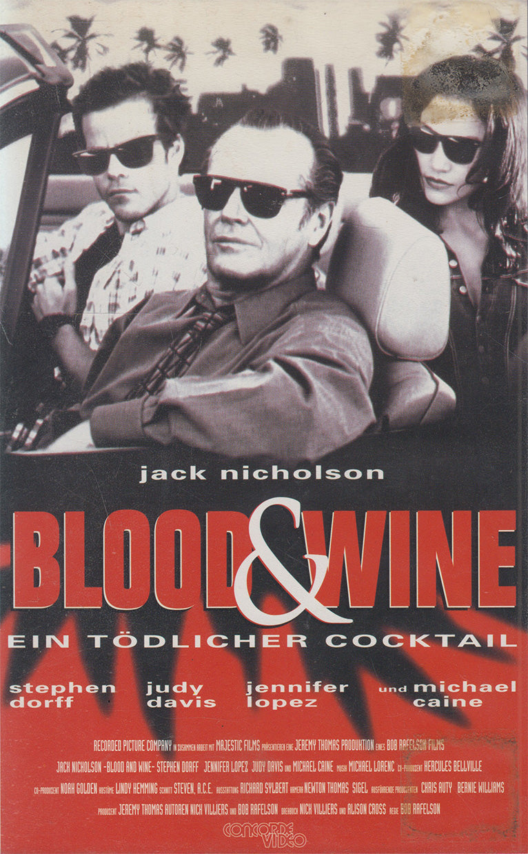Blood &amp; Wine - Un cocktail mortel (VHS - 1997 - DE)