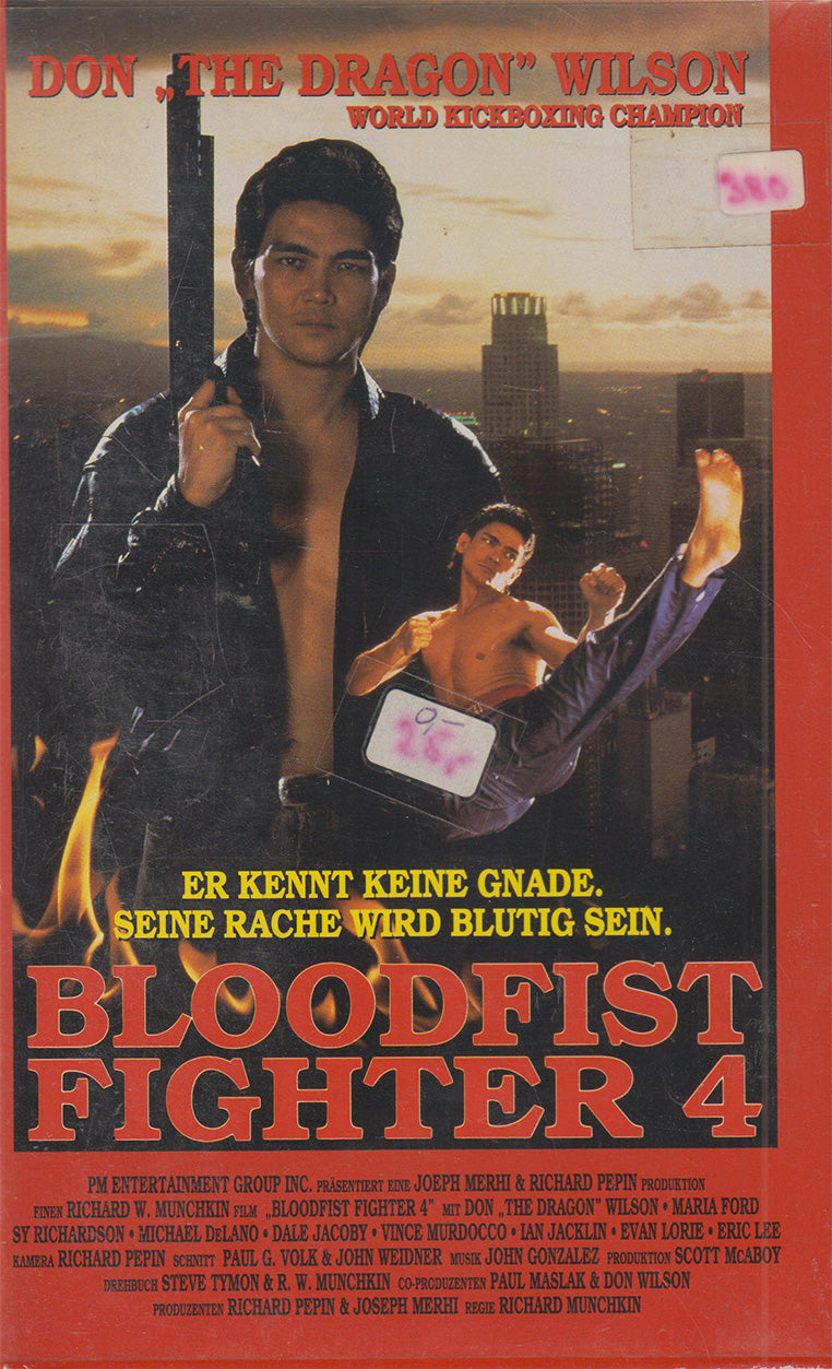 Bloodfist Fighter 4 (VHS - 1992 - DE)