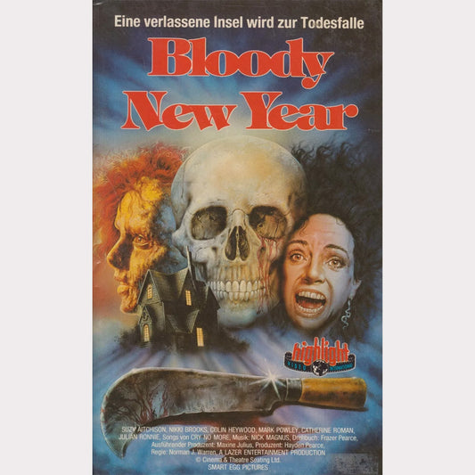 Bloody New Year Highlight Video VHS Kassette Cover