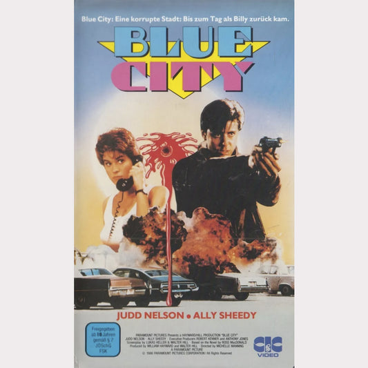 Blue City (VHS - 1987 - DE)