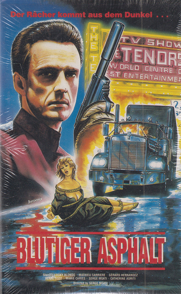 Asphalte sanglant (VHS - 1988 - DE)