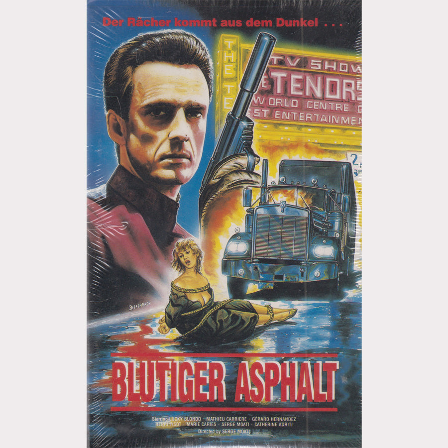 Asphalte sanglant (VHS - 1988 - DE)