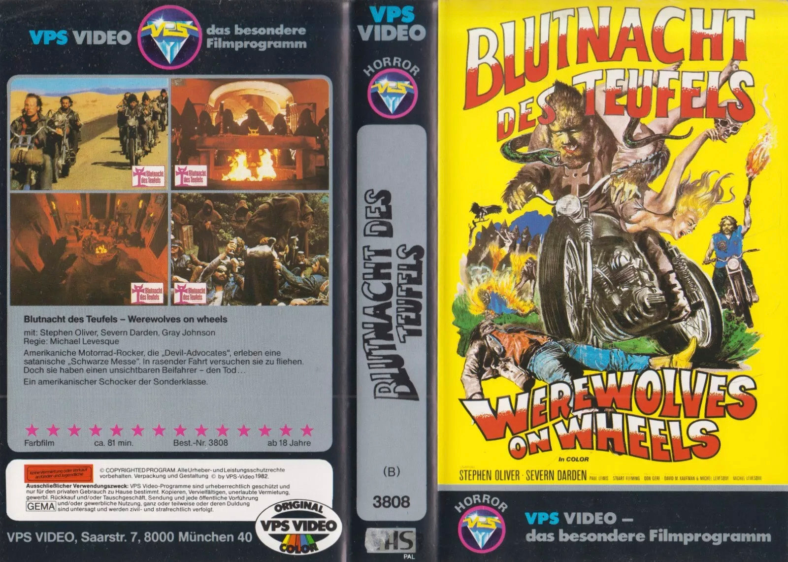 Blutnacht des Teufels (VHS - 1982 - DE)