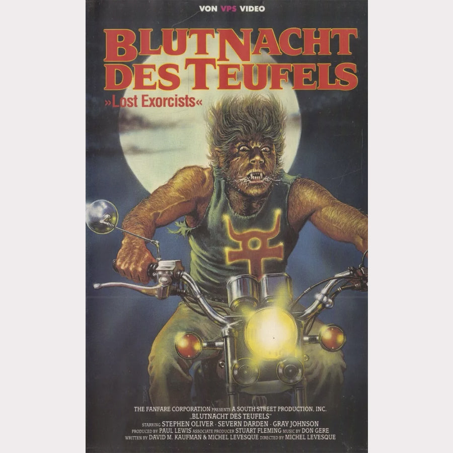 Blutnacht des Teufels (VHS - 1990 - DE)