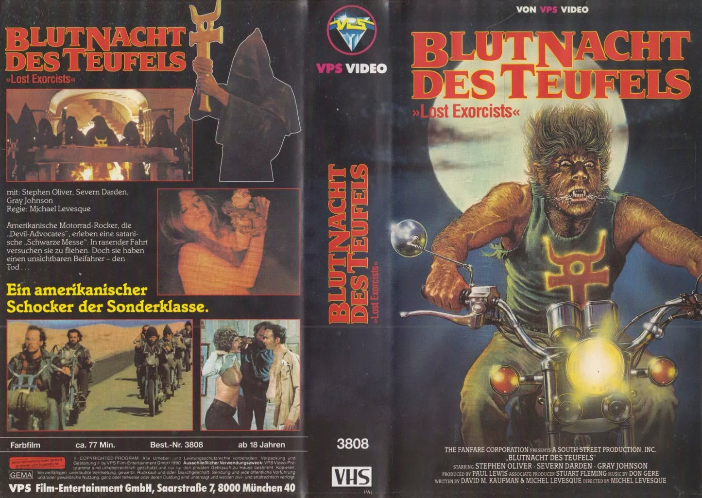 Blutnacht des Teufels (VHS - 1990 - DE)