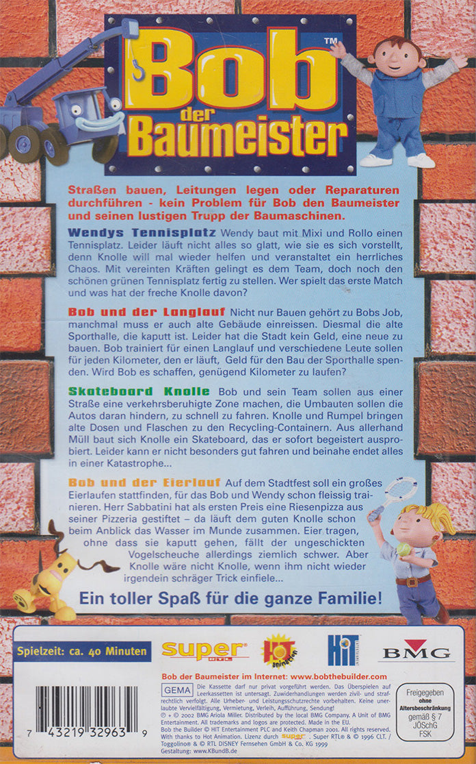 Bob der Baumeister: Sport macht Spaß (VHS - 2002 - DE)