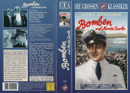 Bombes à Monte-Carlo (VHS - 1994 - DE)