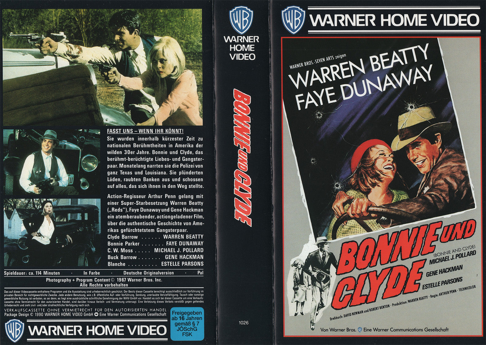 Bonnie und Clyde (VHS - 1990 - DE)