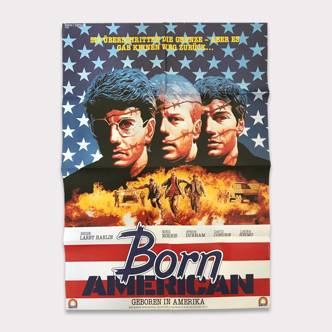Born American | DIN A1 Filmplakat