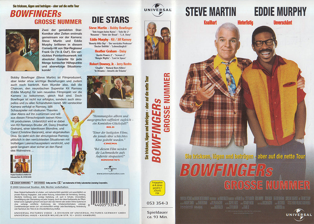 Bowfingers große Nummer (VHS - 2000 - DE)