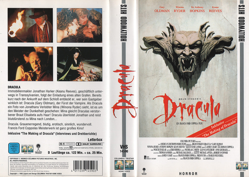 Bram Stoker's Dracula (VHS - 1993 - DE)