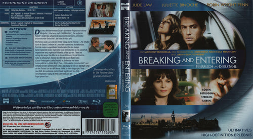 Breaking and Entering - Einbruch und Diebstahl (Blu-ray - 2007 - DE)