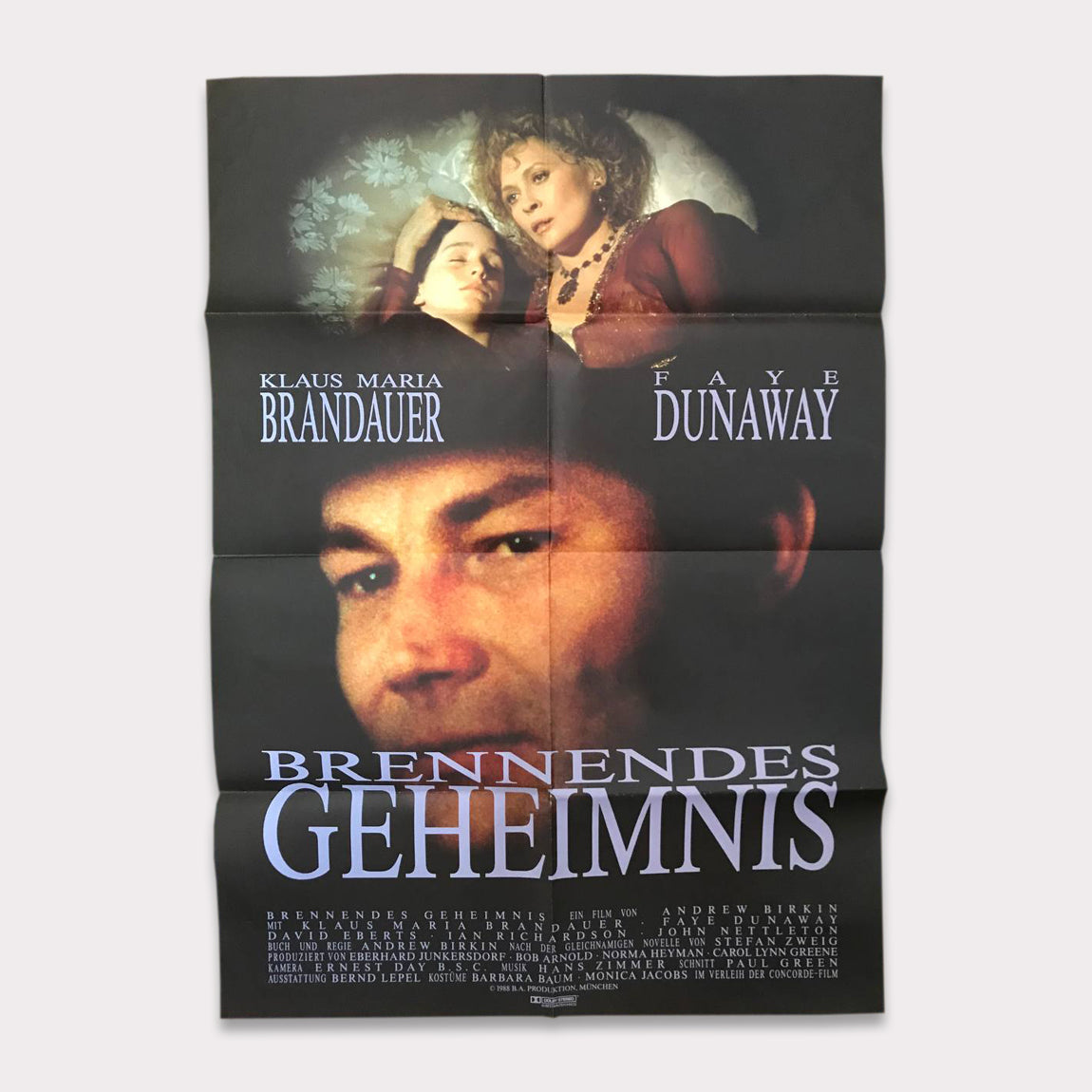 Brennendes Geheimnis | DIN A1 Filmplakat