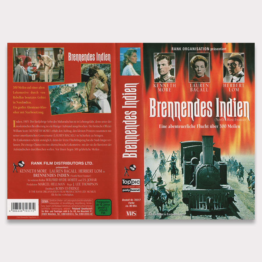 Brennendes Indien, Toppic / Polyband (70317) [VHS Einleger]