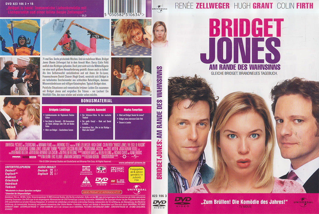 Bridget Jones - Am Rande des Wahnsinns (DVD - 2005 - DE)