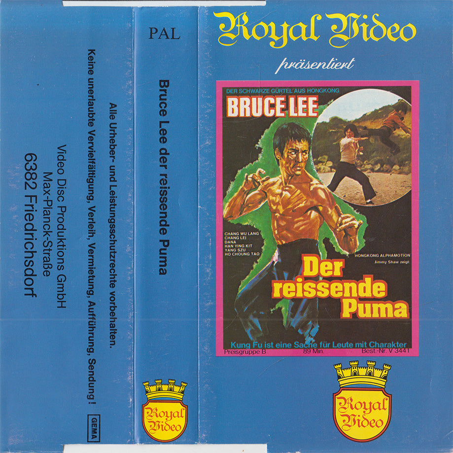 Bruce Lee - Le Puma vorace (VHS - DE)