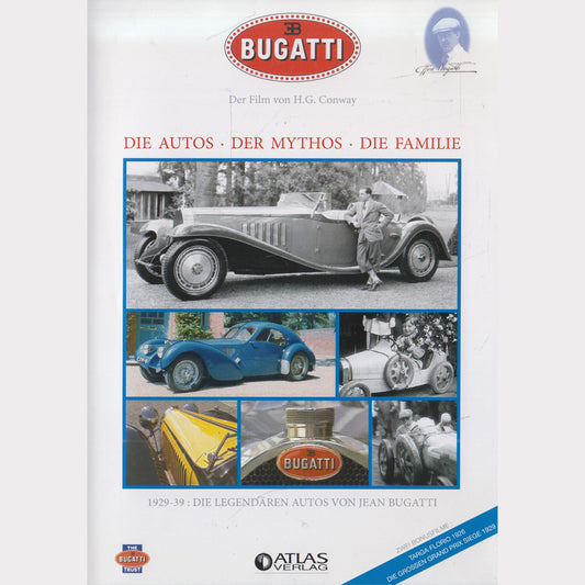 Bugatti: The Cars - The Myth - The Family (DVD - 2010 - DE)