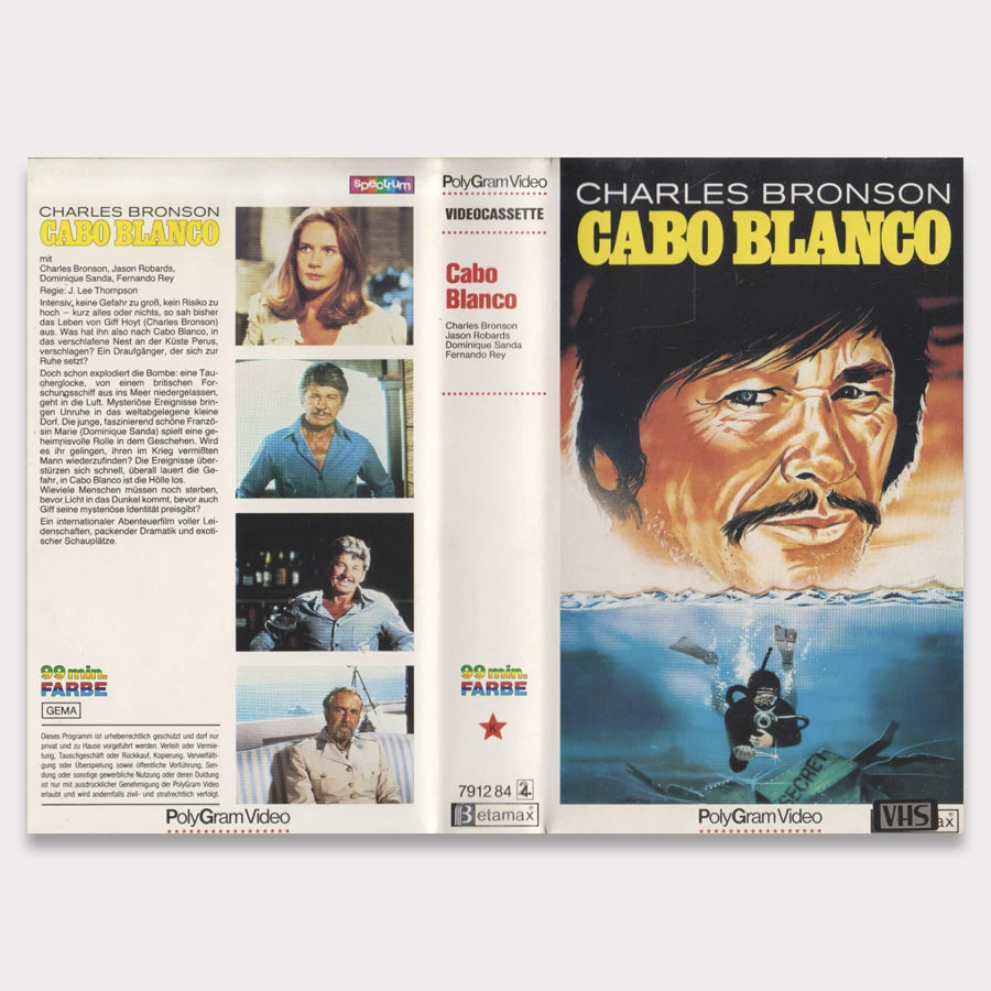 Cabo Blanco [Insert VHS (sans cassette/boîtier)]