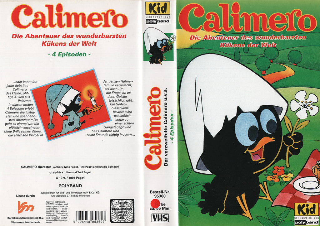 Calimero: Die Abenteuer des wunderbarsten Kükens der Welt (VHS - DE)