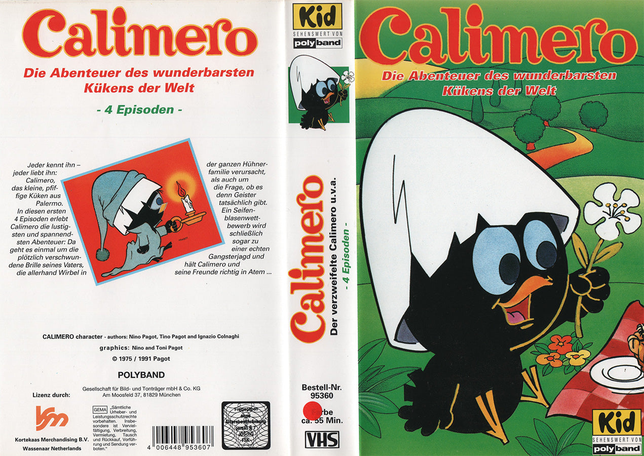 Calimero: Die Abenteuer des wunderbarsten Kükens der Welt (VHS - DE)