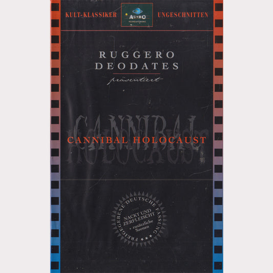 Cannibal Holocaust Astro 1997 VHS Kassette Cover