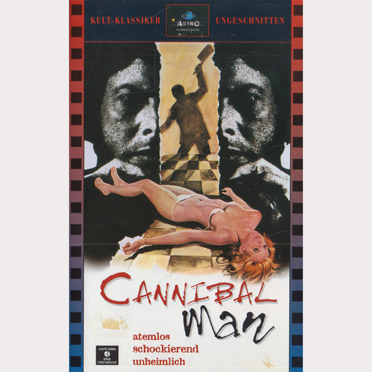 Cannibal Man Astro 1997 VHS Kassette Cover