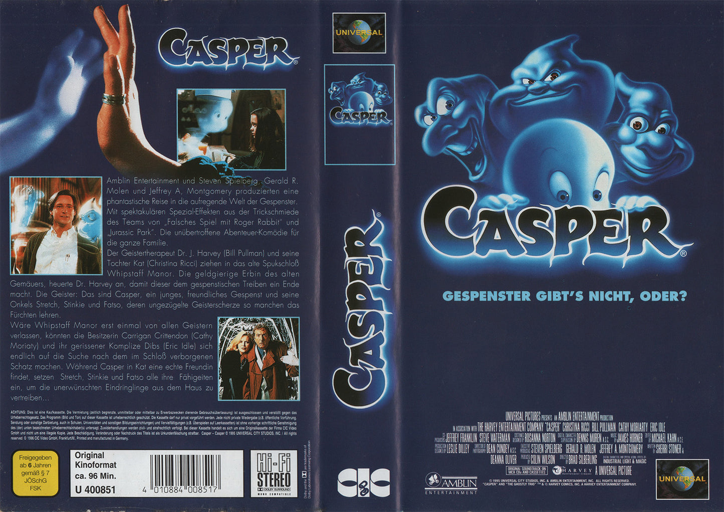 Casper (VHS - 1996 - DE)