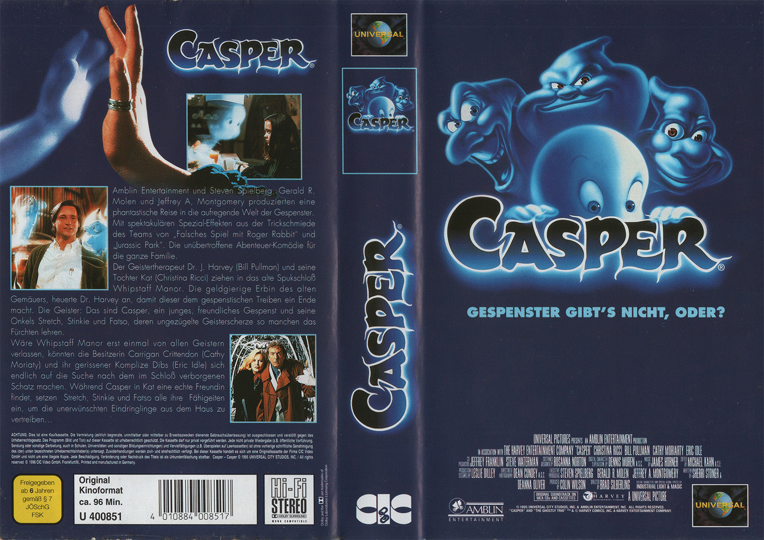 Casper (VHS - 1996 - DE)