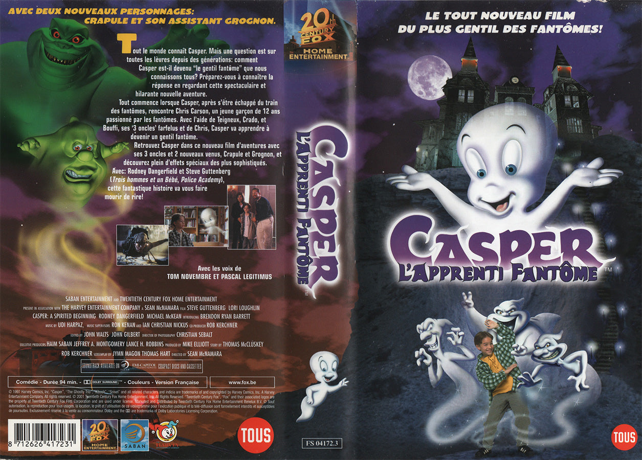 Casper - L'apprenti fantôme (VHS - 2001 - FR)