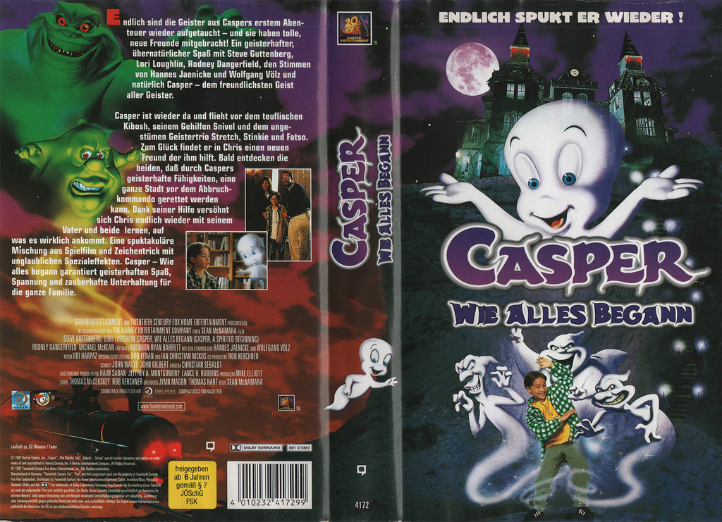 Casper - Wie alles begann (VHS - 1997 - DE)