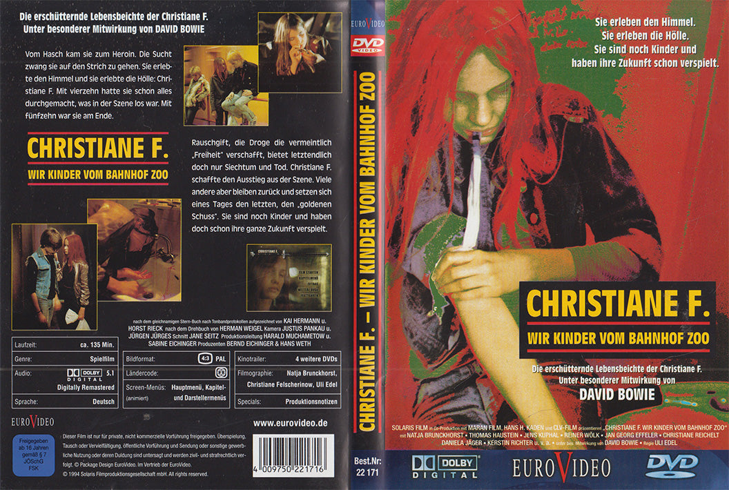 Christiane F. - Wir Kinder vom Bahnhof Zoo (DVD - DE)
