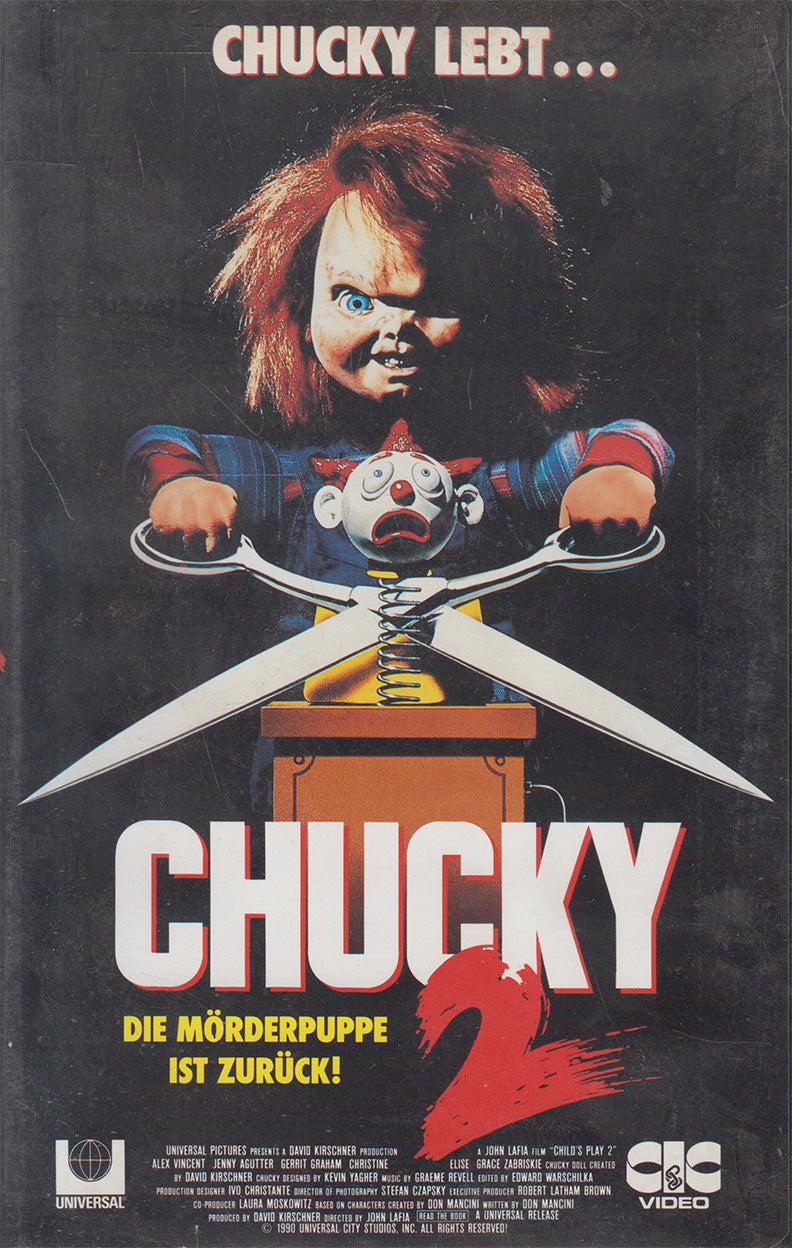 Chucky 2 - The Killer Doll is Back! (VHS - 1991 - DE)