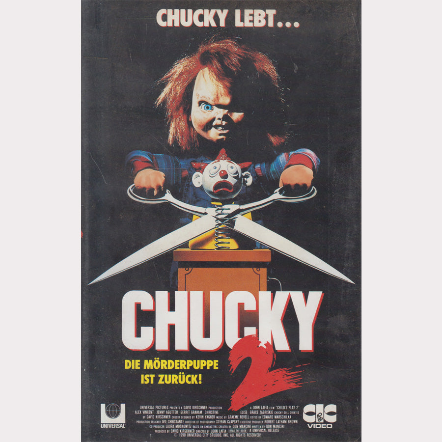 Chucky 2 - The Killer Doll is Back! (VHS - 1991 - DE)