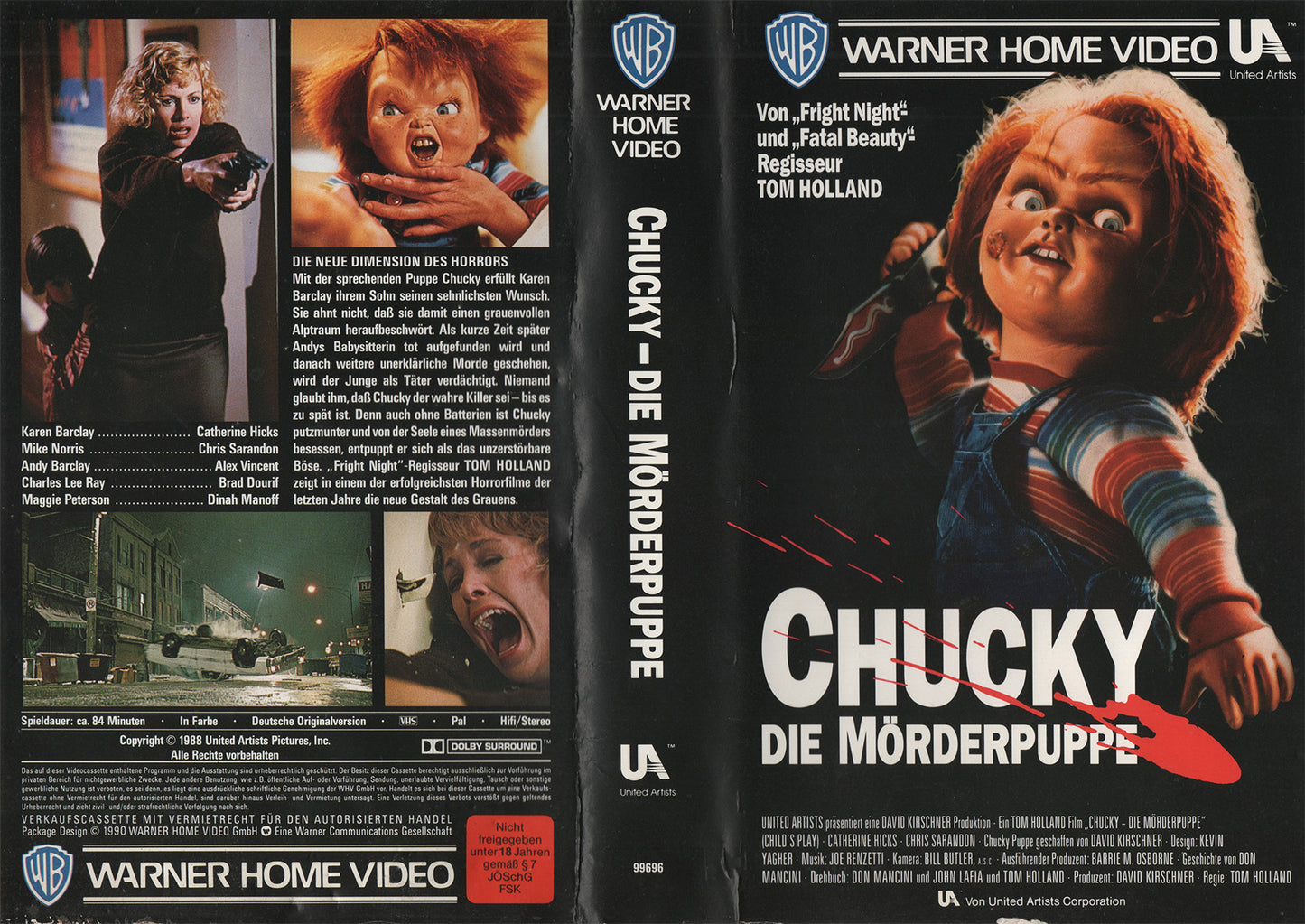 Chucky - The Killer Doll (VHS - 1990 - DE)
