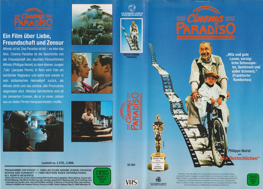 Cinema Paradiso (VHS - 1990 - DE)