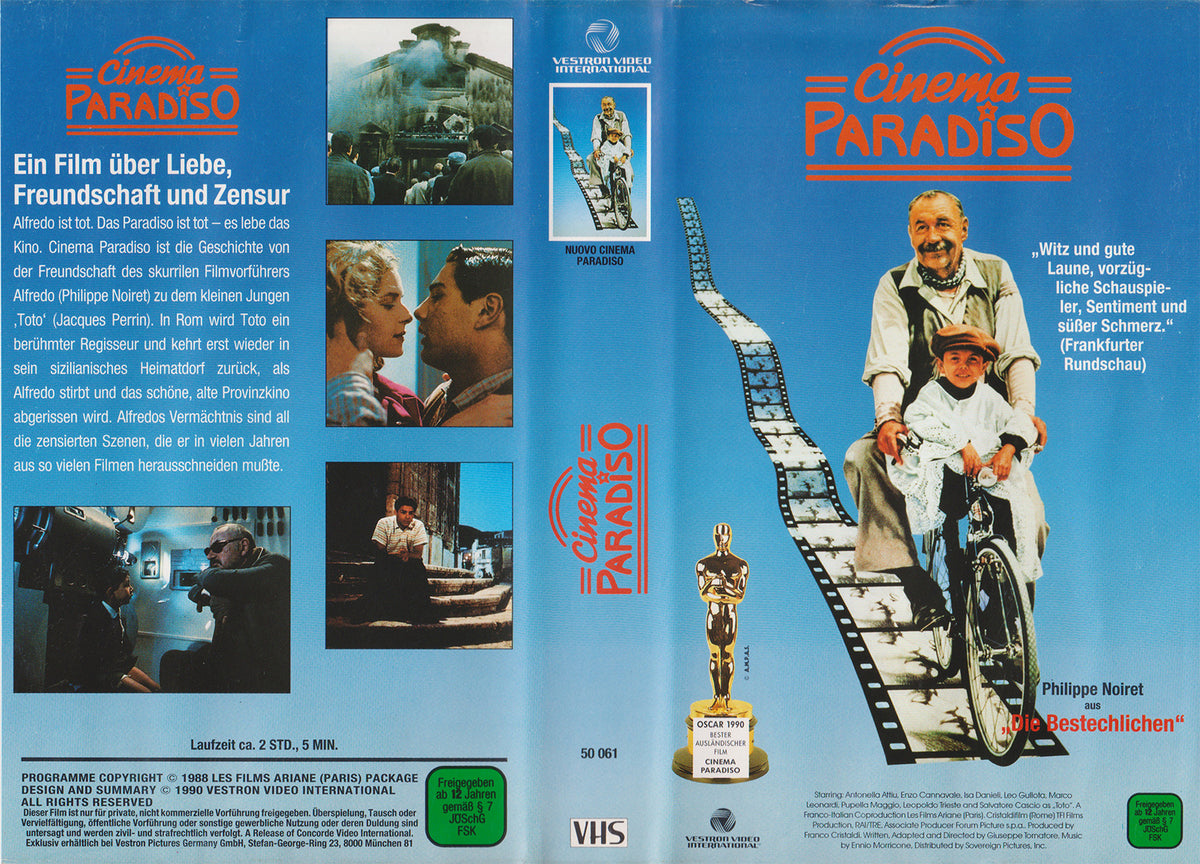 Cinema Paradiso (VHS - 1990 - DE)
