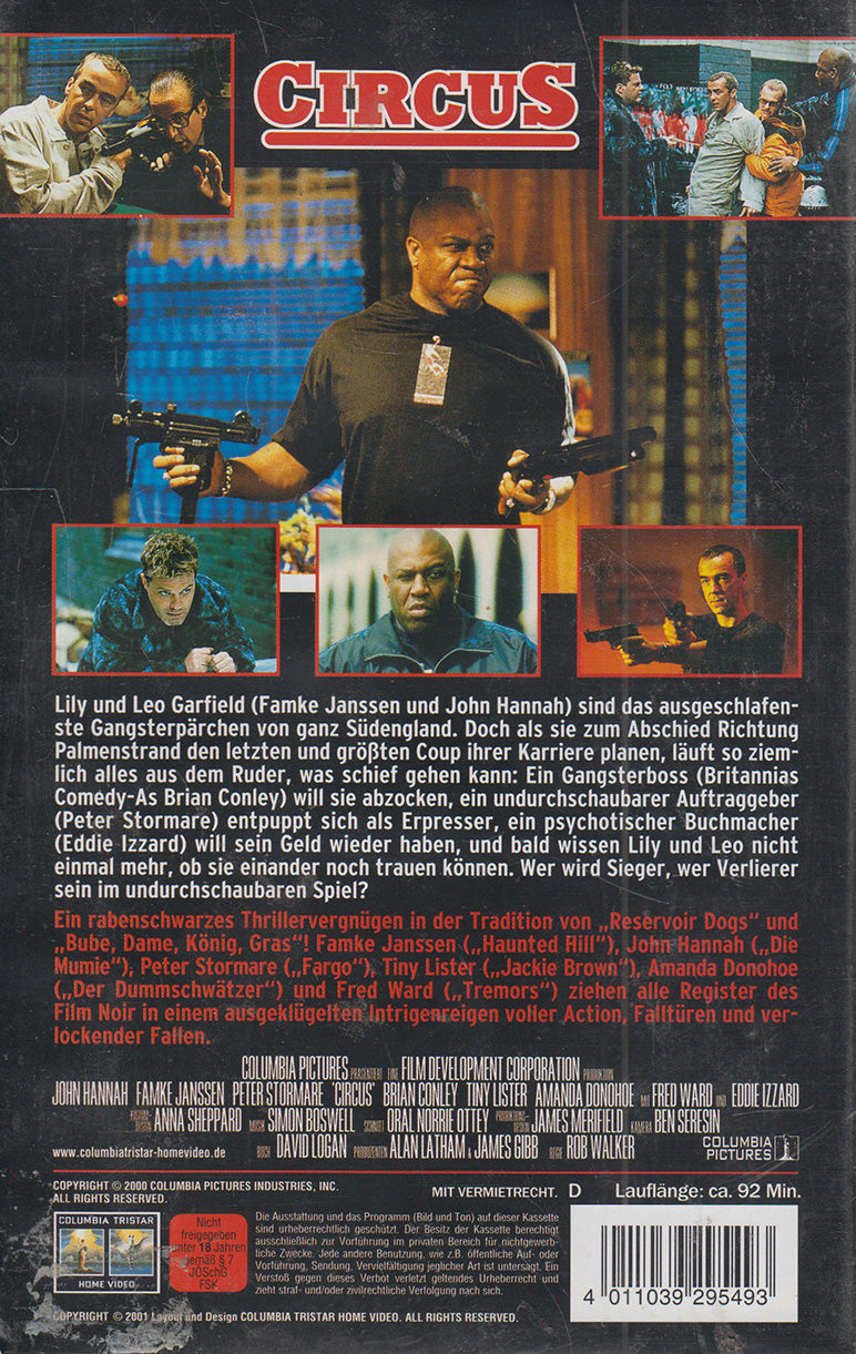 Circus - Mit den Clowns kam der Tod! (VHS - 2000 - DE)