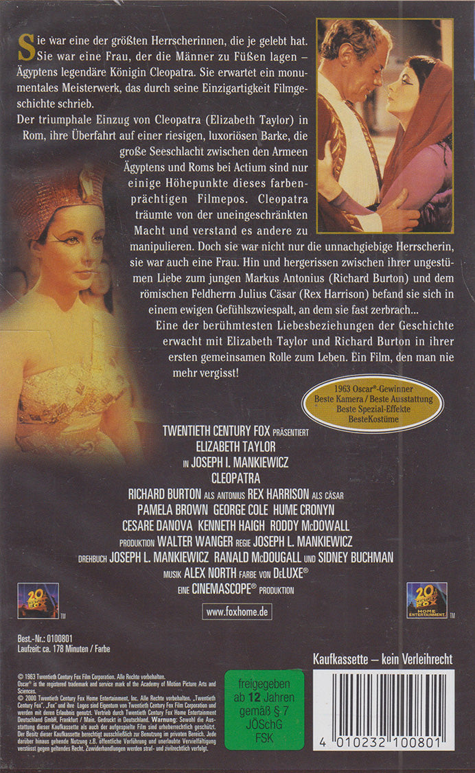 Cleopatra (VHS - 2000 - DE)