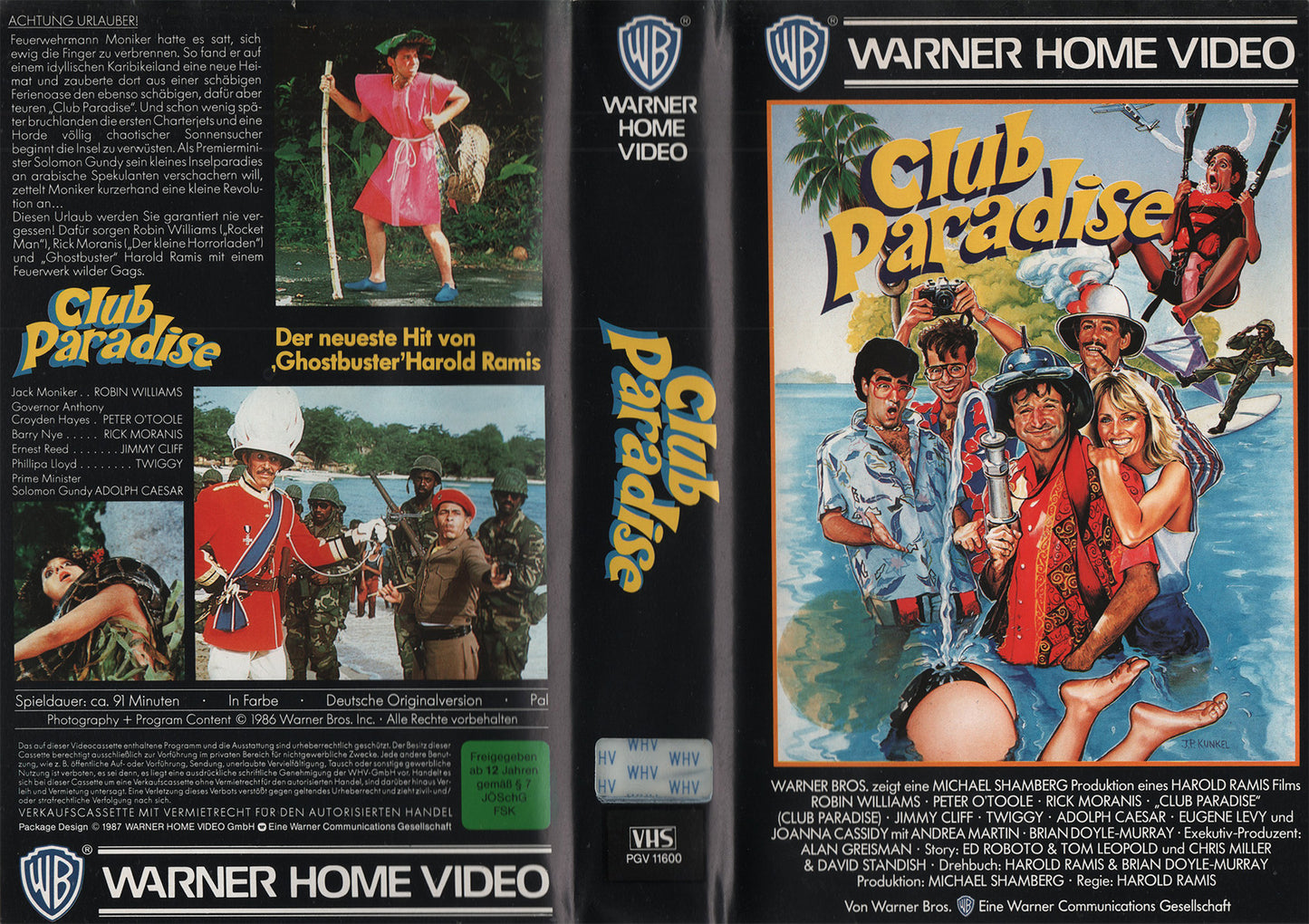 Club Paradise (VHS - 1987 - DE)