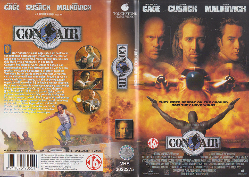 Con Air (VHS - 1997 - NL)