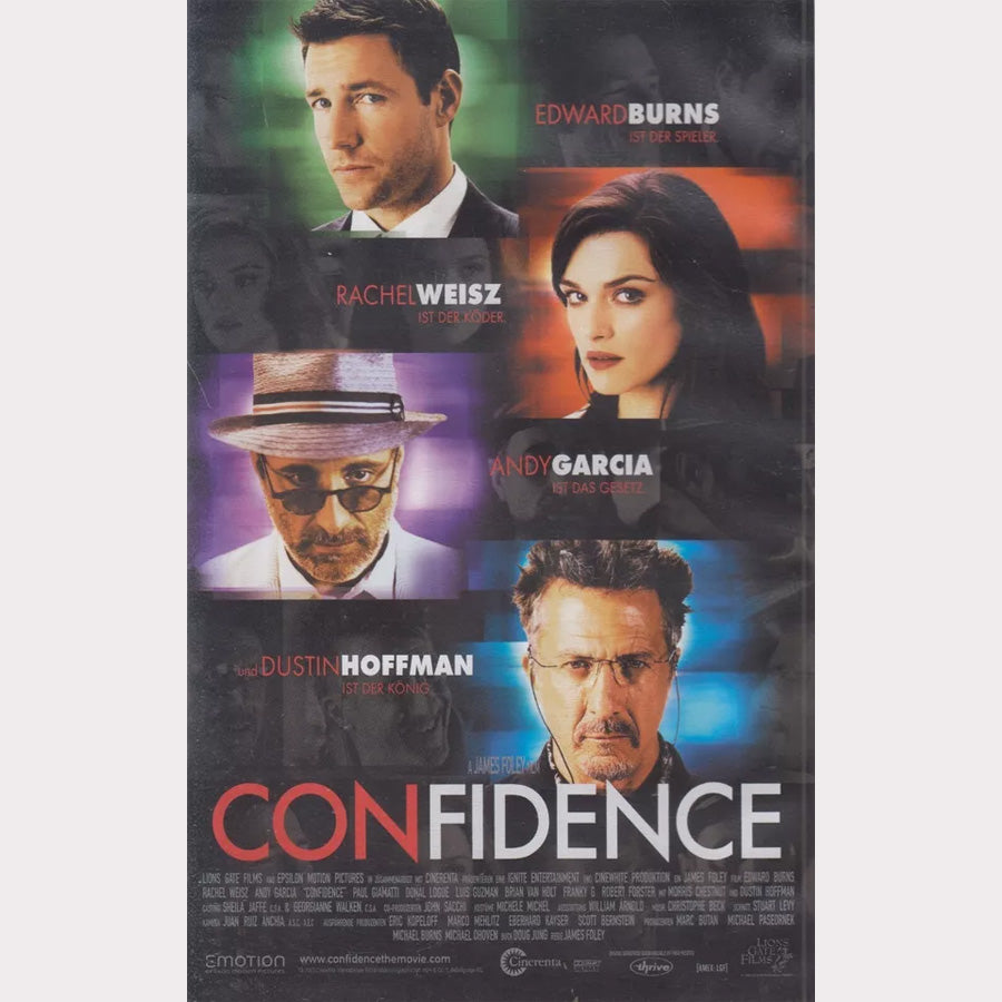 Confidence [Pressekopie] (VHS - 2004 - DE)