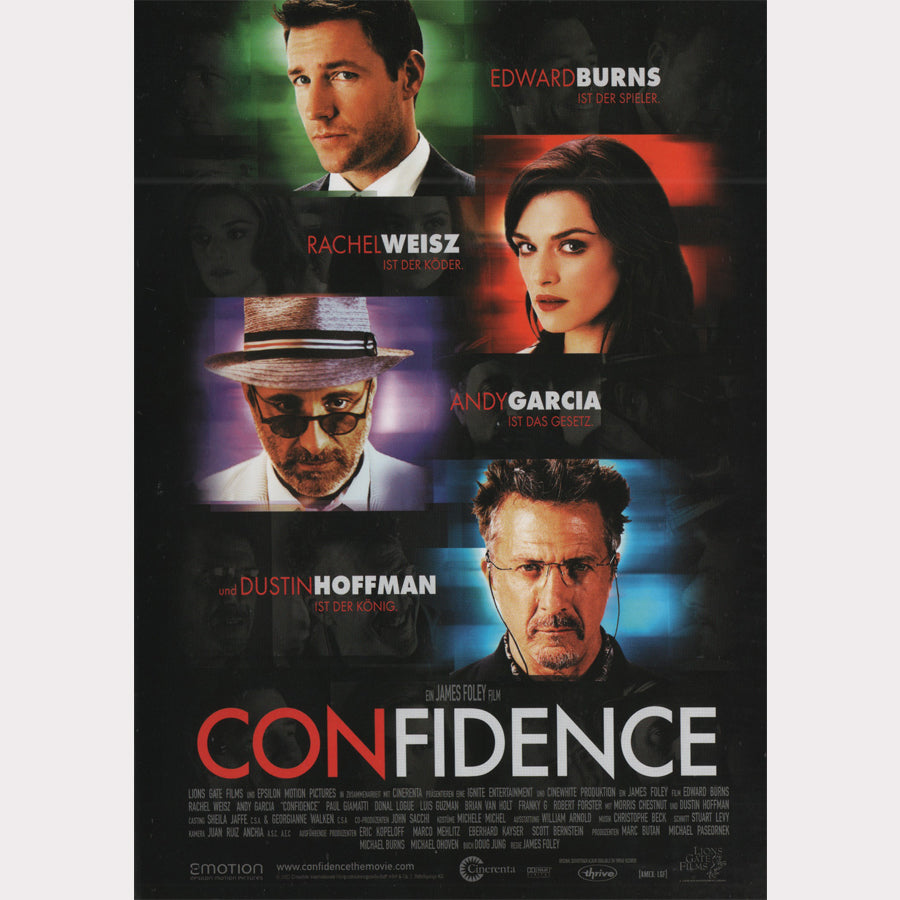 Confidence (DVD - 2004 - DE)