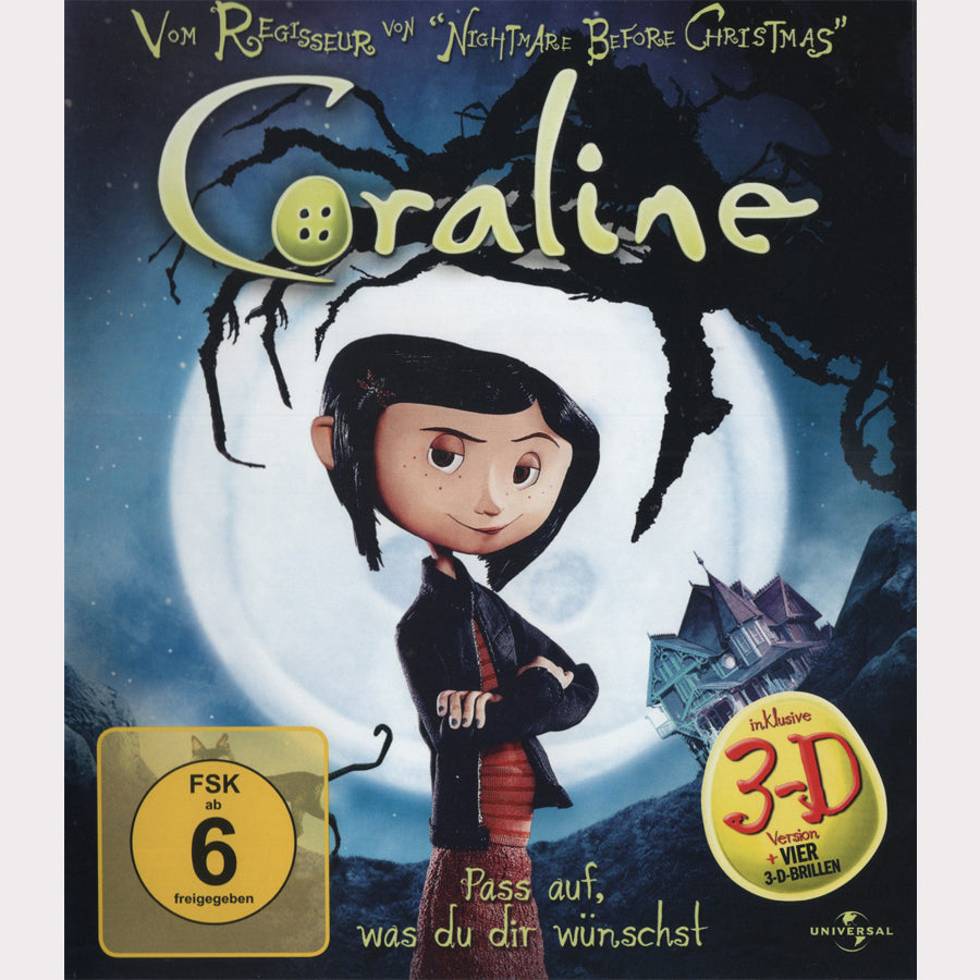 Coraline (Blu-ray - 2009 - DE)