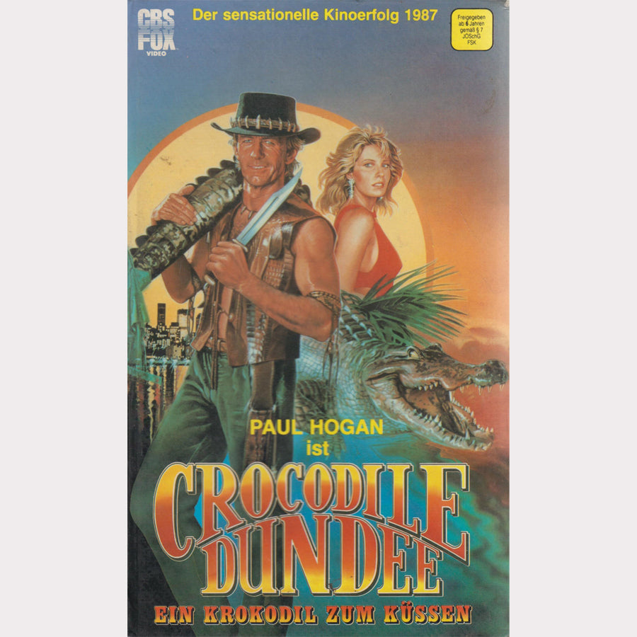 Crocodile Dundee - Ein Krokodil zum Küssen (VHS - 1987 - DE)