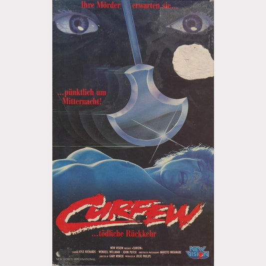 Curfew New Vision VHS Kassette Cover
