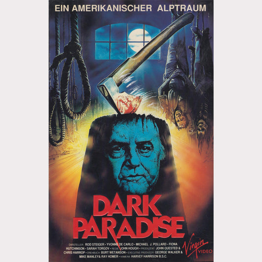 Dark Paradise Virgin Video 1987 VHS Cover