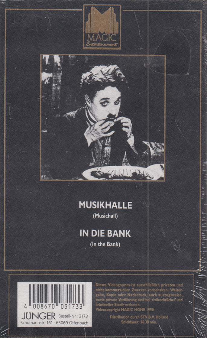 Le meilleur de Charlie Chaplin 10 : « Music Hall » et « Into the Bank » (VHS - DE)